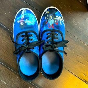 Women’s 8 My Hero Academia Villain Shoes! Dabi and Shigaraki. Lightly used